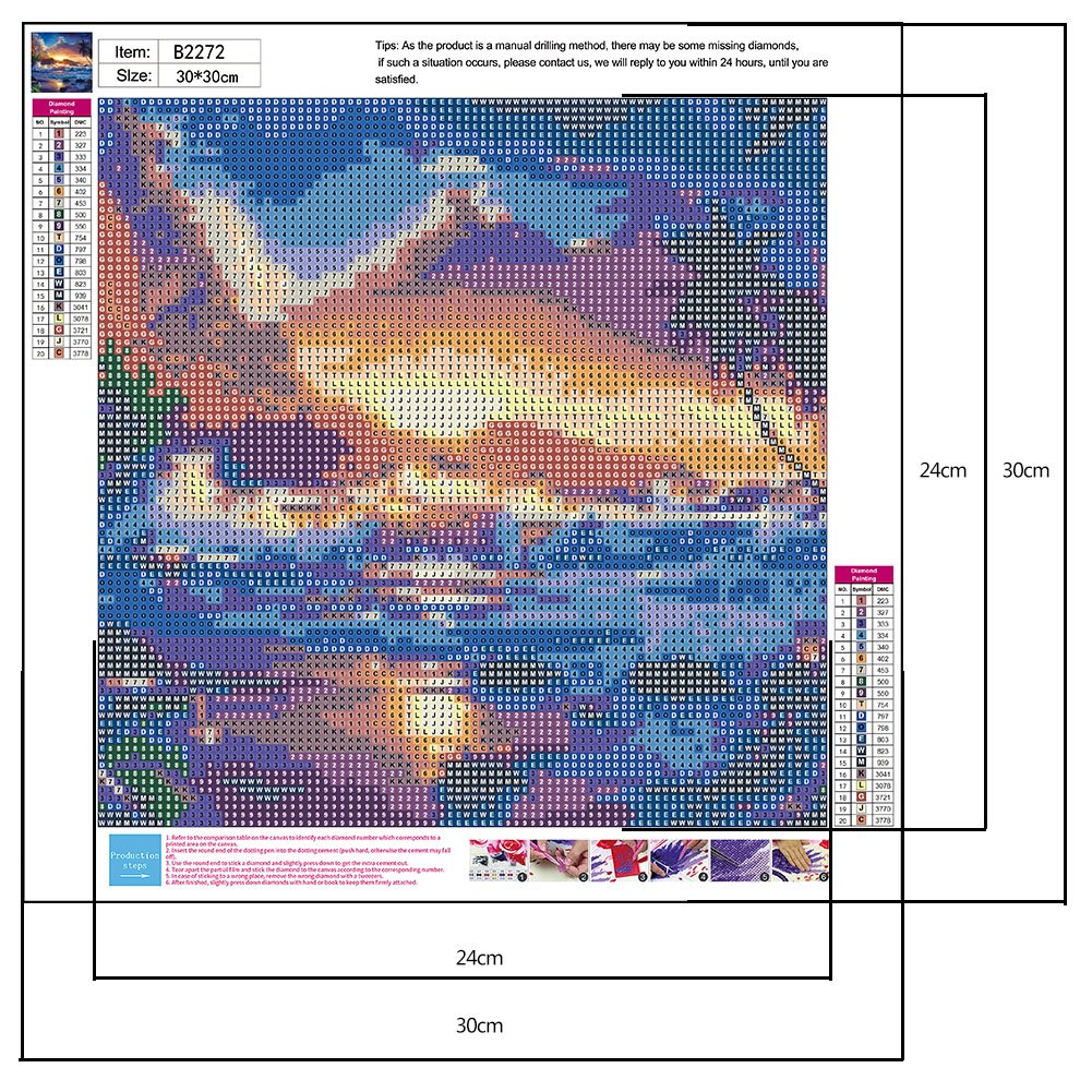 Diamond Painting - Full Round - Sea Wave B
