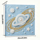 DIY Pearl Painting With Frame - Handmade Self-Adhesive Pearls - Starry Sky (25*25cm)