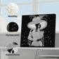 DIY Pearl Painting With Frame - Handmade Self-Adhesive Pearls - Lady (30*30cm) F