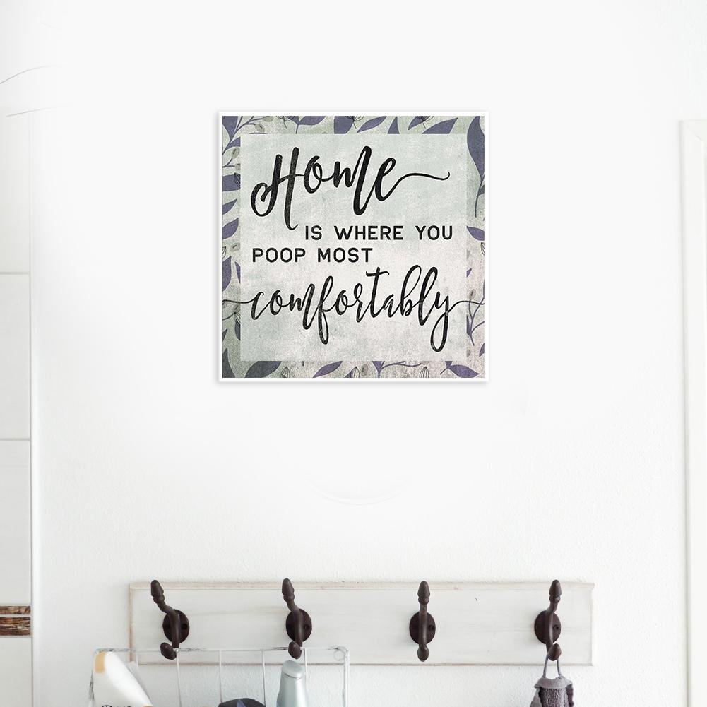 Diamond Painting - Full Round - Home is Always Here