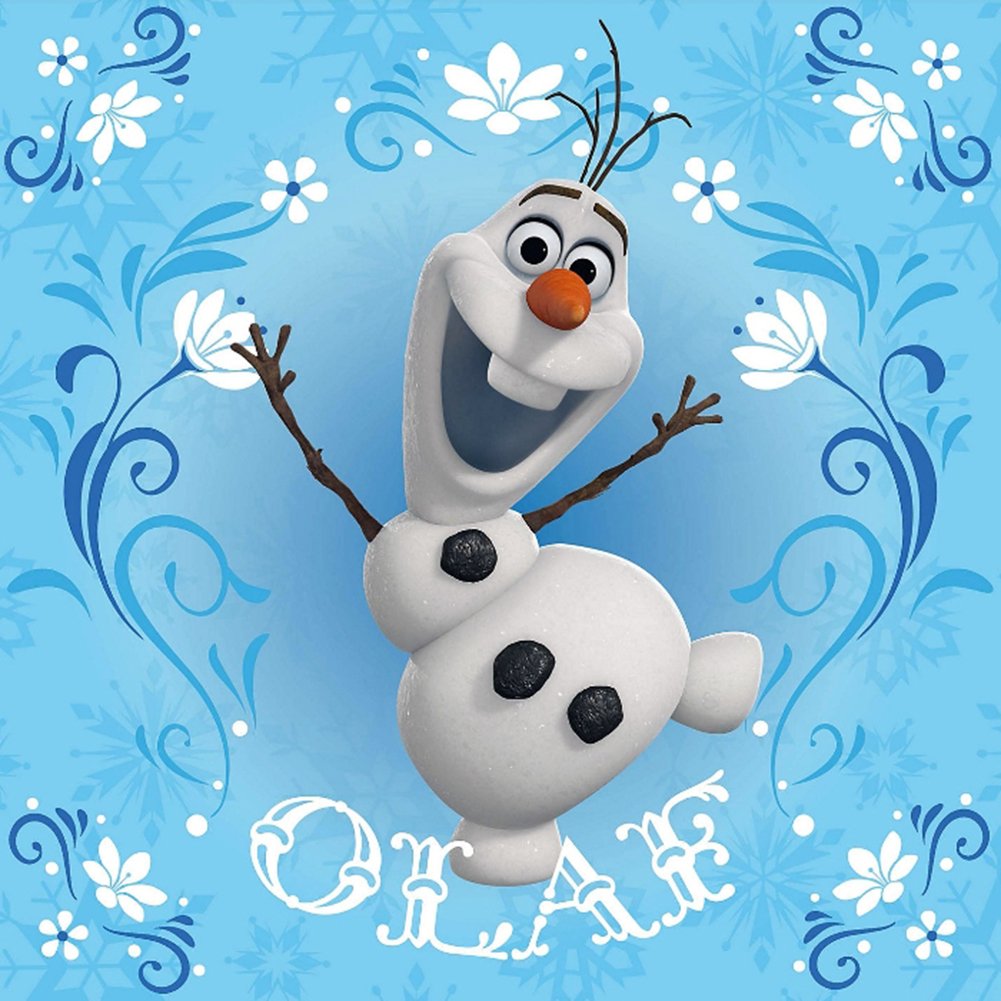 5D Diy Diamond Painting Kit Full Round / Square Beads Olaf