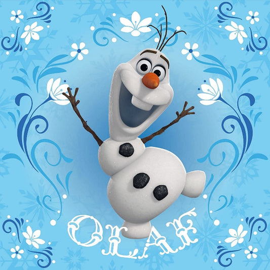 5D Diy Diamond Painting Kit Full Round / Square Beads Olaf