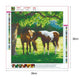 Diamond Painting - Full Round - Horses A