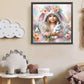 Diamond Painting - Full Round / Square - Rabbit and Girl