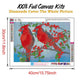 Diamond Painting - Full Round - Red Birds A