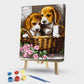 Hand Painted Artwork Oil Drawing Wall Picture Home Decor