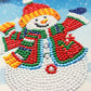 DIY Diamond Painting Greeting Card - Snowman A