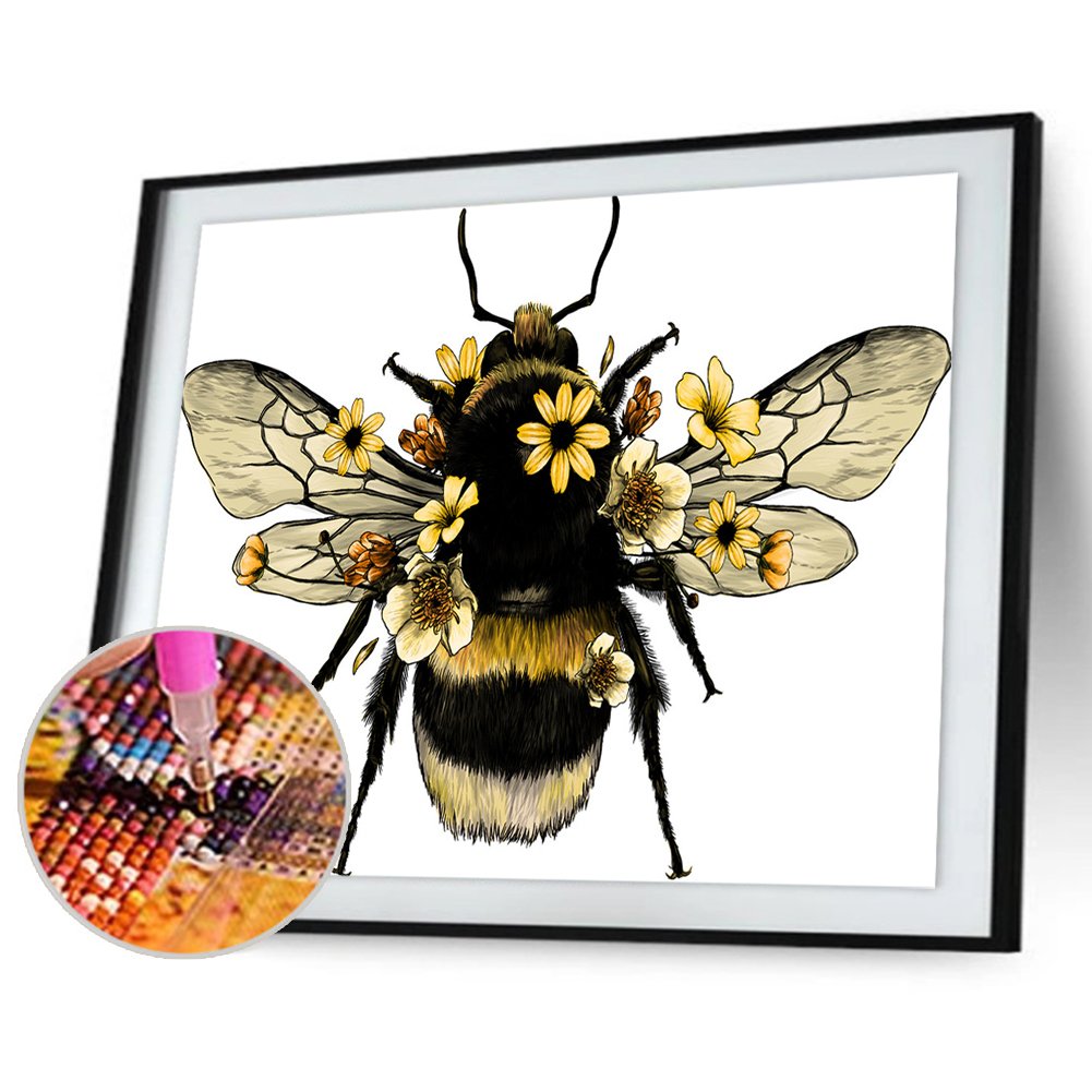 Diamond Painting - Full Round - Bee