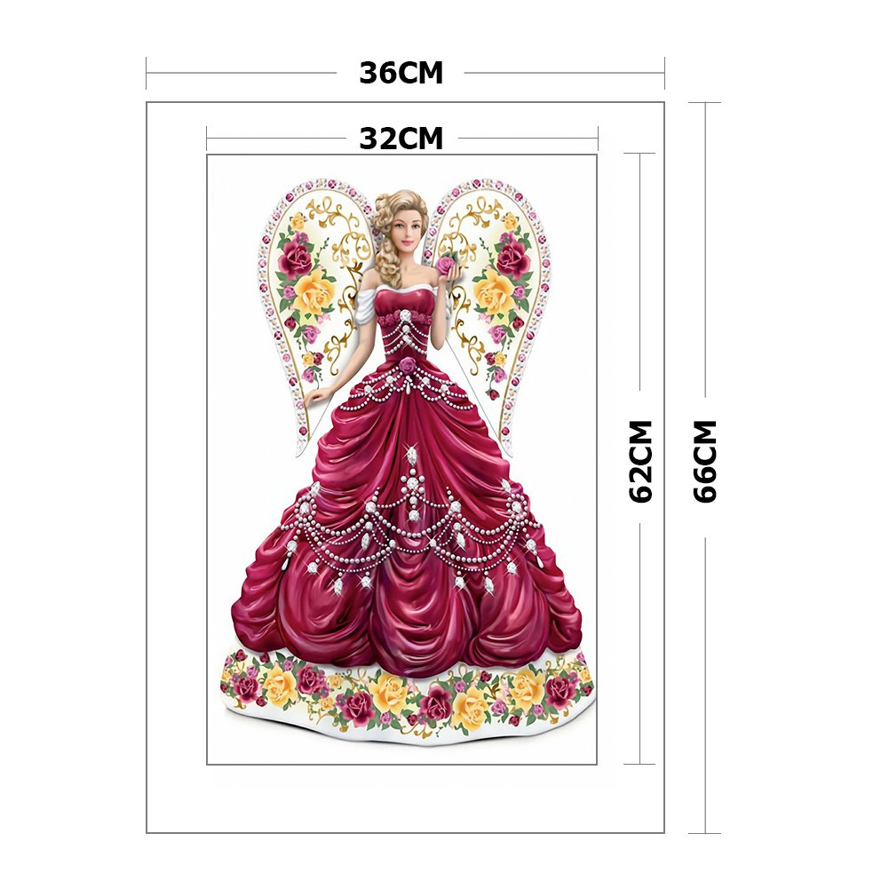 11CT Stamped Cross Stitch - Noblewoman(36*66CM) A