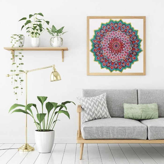 5D Diamond Beads Art Craft Geometric Mandala