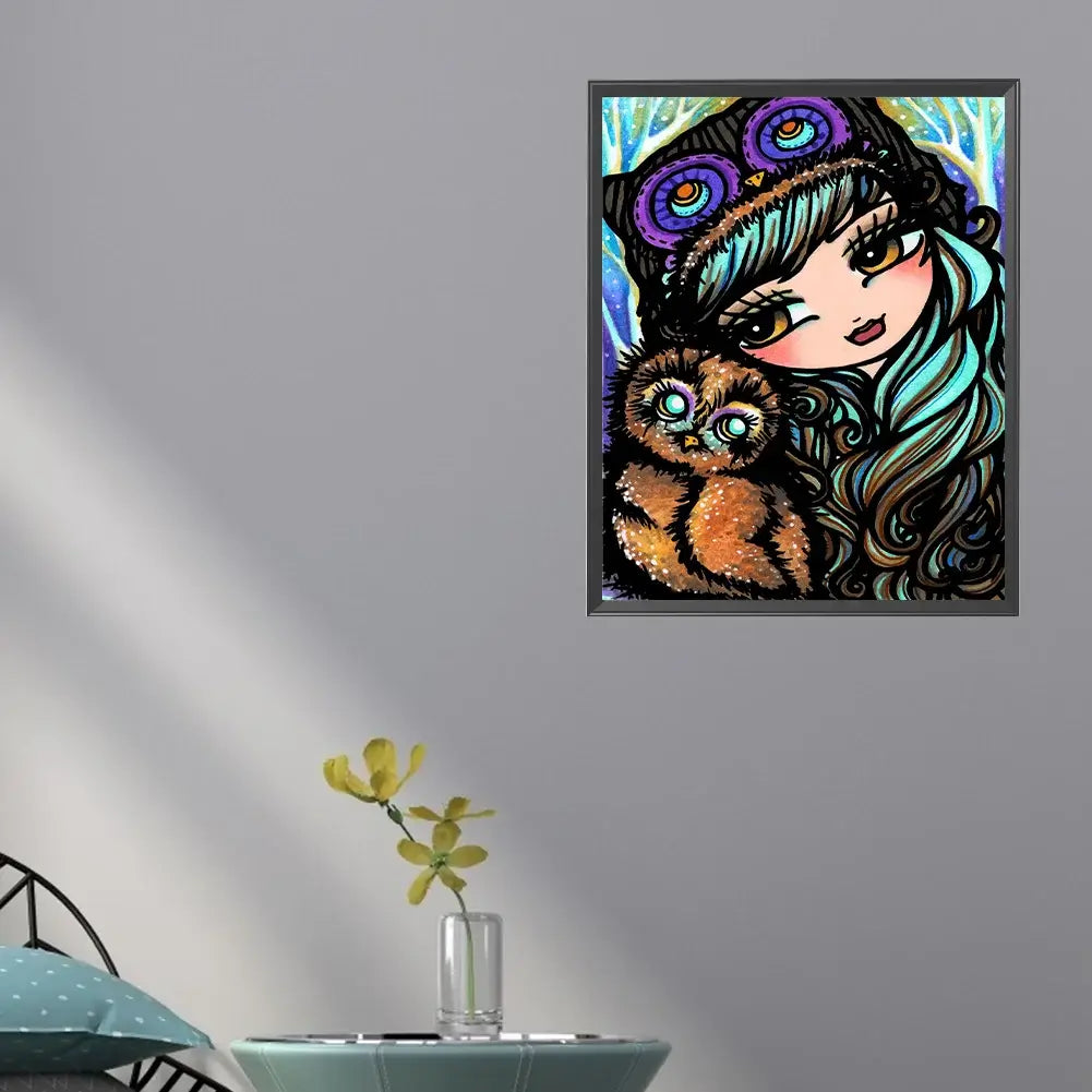 Abstract Girl 5D DIY Diamond Painting Kit