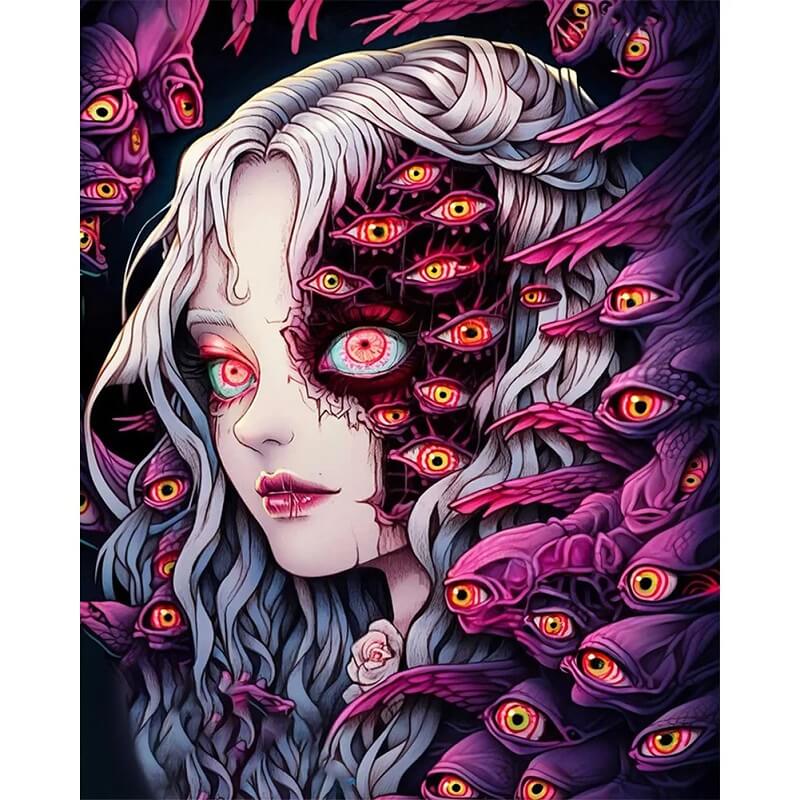 Abstract Girl DIY Diamond Painting