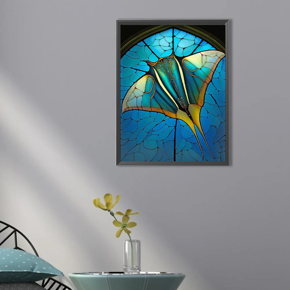 Diamond Painting - Full Round / Square  - Marine Organism A