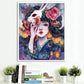 5d diamond painting kit anime girl with mask