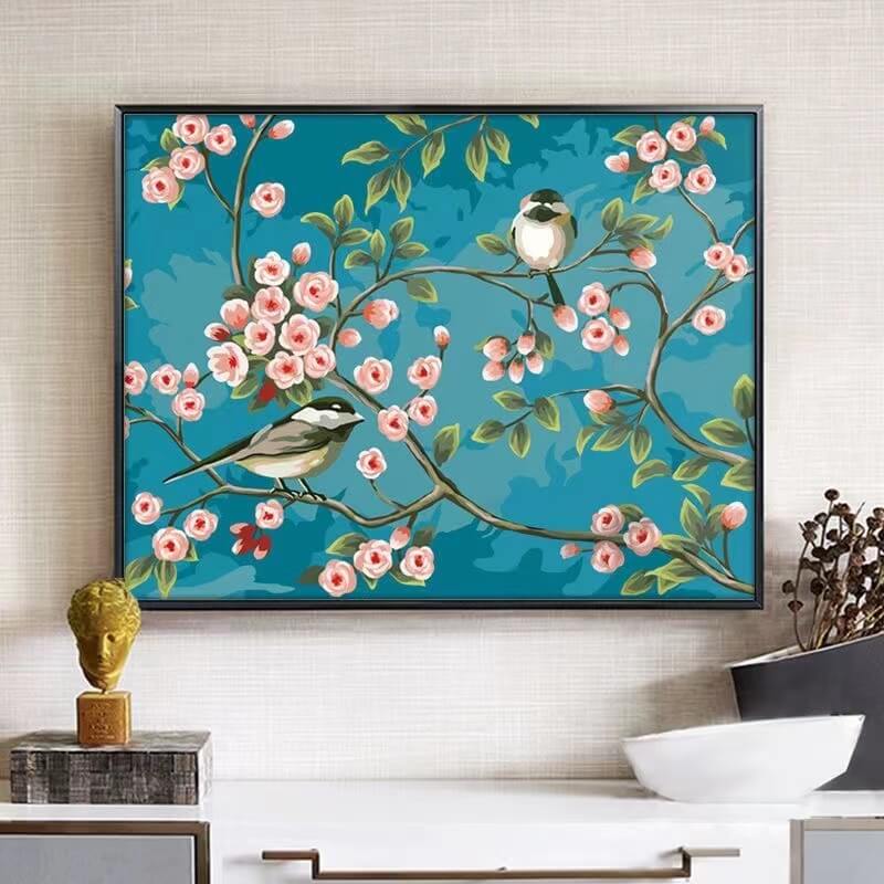 Srping Diamond Painting - Full Round / Square - Blossom
