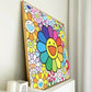 5d diamond painting kit happy sunflowers