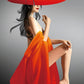 5d diy diamond painting art modern woman with big hat poster