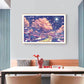 5d diy dreamlike cherry tree diamond painting kit
