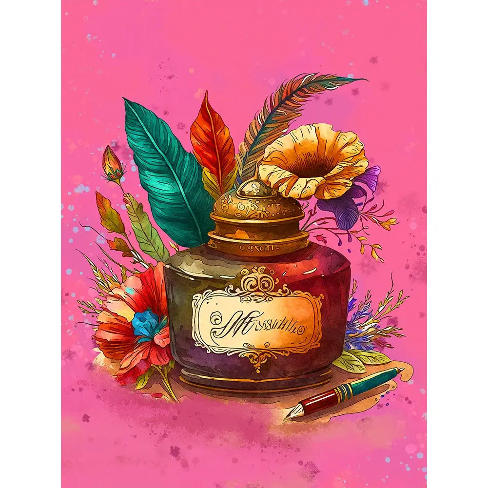 Ink Clip Art 5D DIY Diamond Painting 