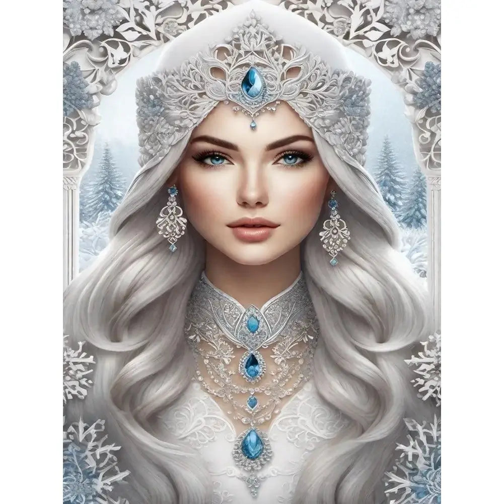 5D DIY Diamond Painting Kit - Full Round / Square - Noble Woman M