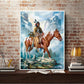 Diamond Painting - Full Round - Riding Indian
