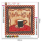 Diamond Painting - Full Round - Coffee A