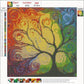 5D DIY Diamond Painting Kit - Full Round - Comic Tree