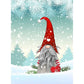 5D Diy Diamond Painting Kit Full Round Beads Goblin Gnome Christmas