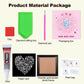 DIY Pearl Painting With Frame - Handmade Self-Adhesive Pearls - Heart (27*27cm) B