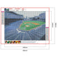 Diamond Painting - Full Round - Baseball Field