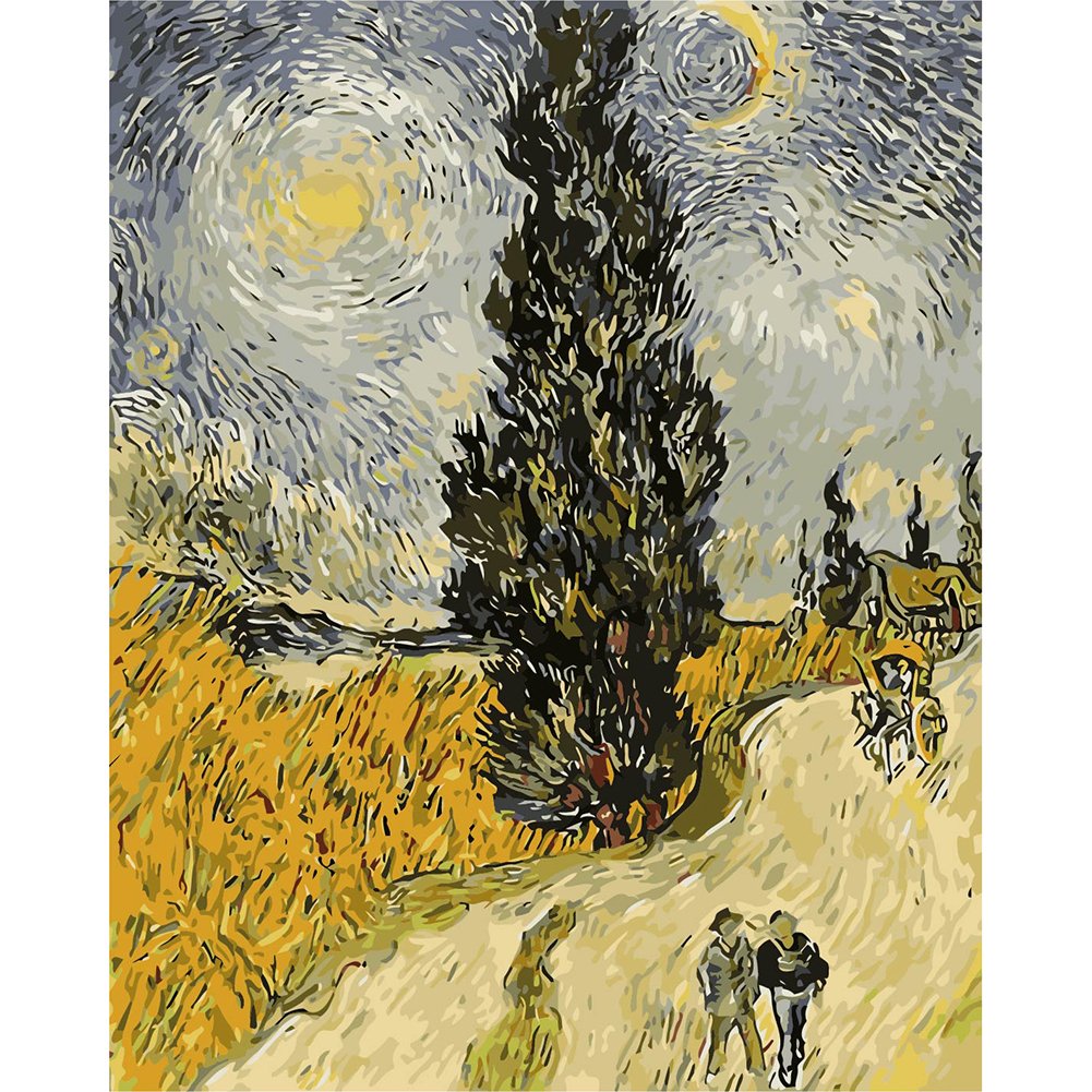 Paint By Number Oil Painting Treetop (40*50cm)