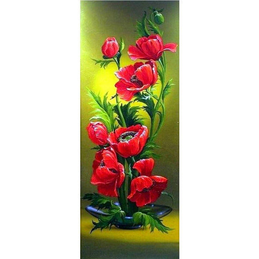 Flower Full Round Square Diamond Painting Kits 30 x 90cm