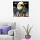 Diamond Painting - Full Round - Eagle & Wolf