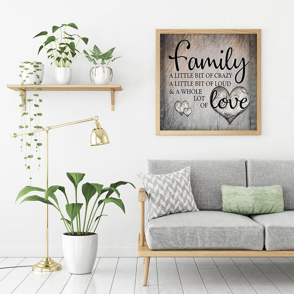 Diamond Painting - Full Round - Family Love