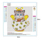 Diamond Painting - Full Round - Cup Cat A