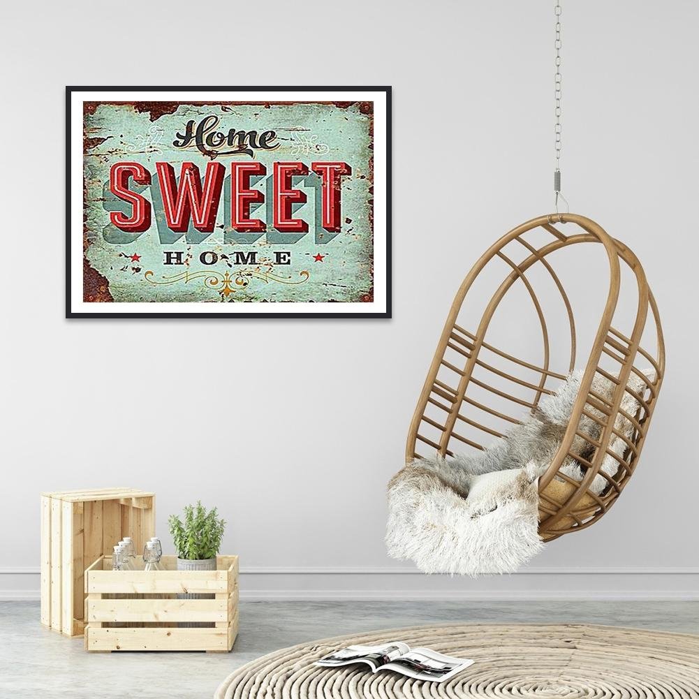Diamond Painting - Full Round - Home Sweet Home 3
