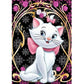 5D DIY Diamond Painting Kit Full Round Drill White Cat
