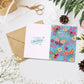 DIY 5D Diamond Painting Happy Birthday Postcard-Butterfly B