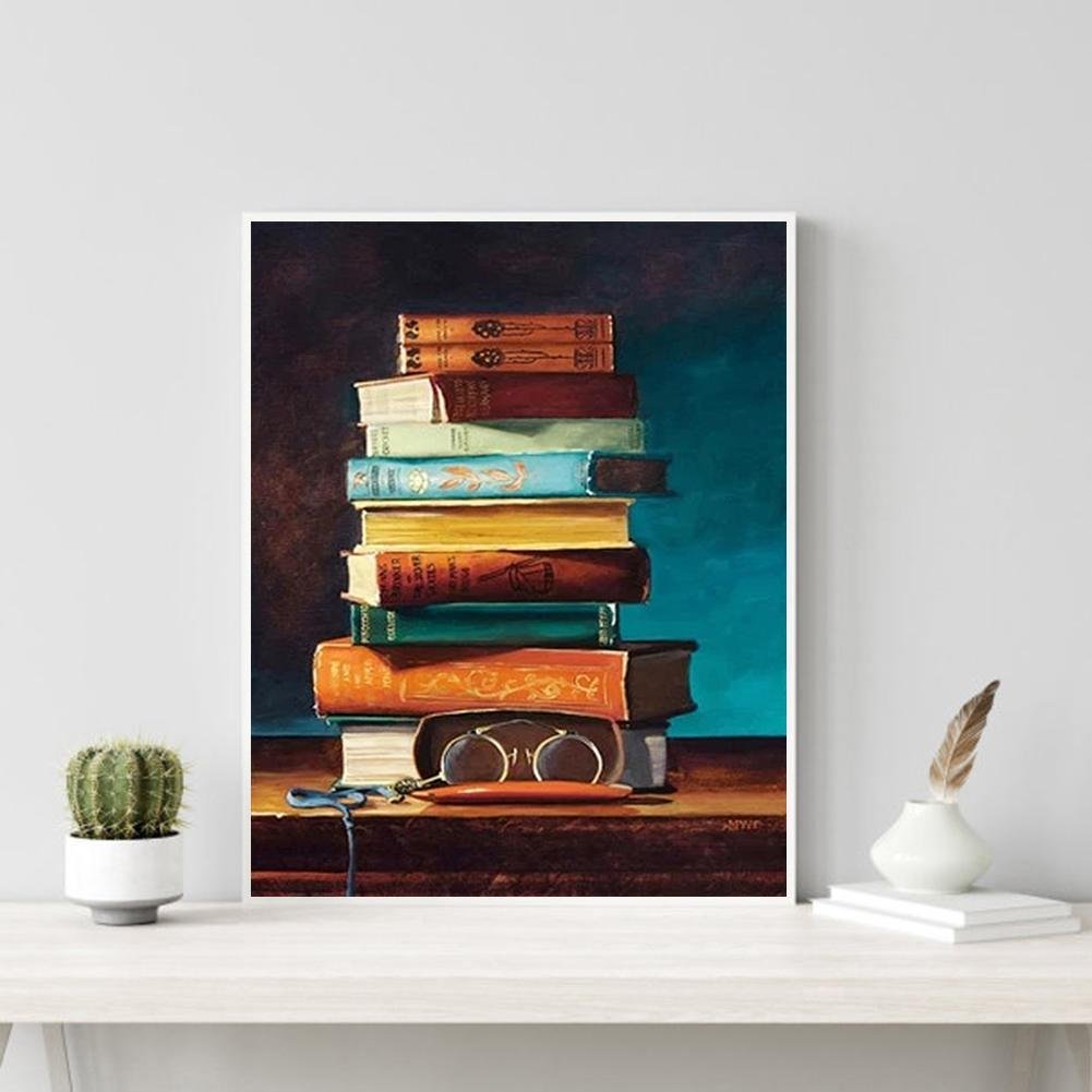 Diamond Painting - Full Round - Bookshelf