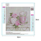Diamond Painting - Full Round - Pink Cups
