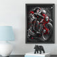 5D DIY Diamond Painting Kit - Full Round - Riding Skull Lover