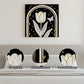 DIY Pearl Painting With Frame - Handmade Self-Adhesive Pearls - Tulip (25*25cm)