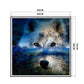 11ct Stamped Cross Stitch - Wolf(50*50cm) B