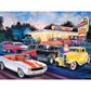 5D Diy Diamond Painting Kit Full Round Beads Parking Lot