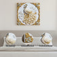 DIY Pearl Painting With Frame - Handmade Self-Adhesive Pearls - Peacock (25*25cm) B
