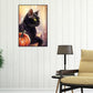 5D DIY Diamond Painting Kit - Full Round - Black Cat BB