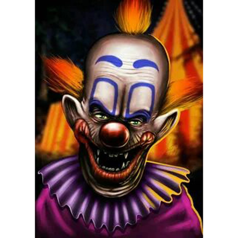  evil Joker Diamond Mosaic Embroidery Kit
