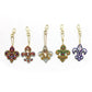 5pcs DIY Diamond Painting Keychains - Flower B