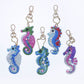 5pcs DIY Hippocampus Diamond Painting Keychains
