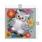 11ct Stamped Cross Stitch - Cute Owl(50*50cm)